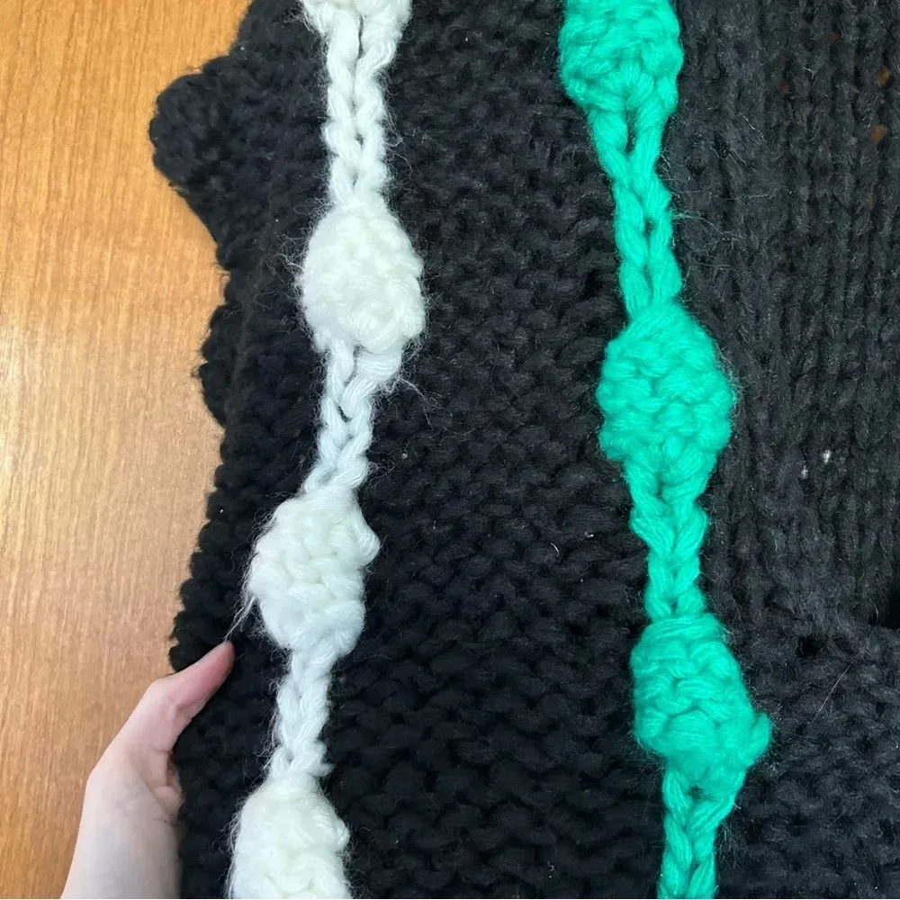 Anthropologie Maeve Bauble Multicolor Pullover Sweater Vest One Size - Picture 3 of 11